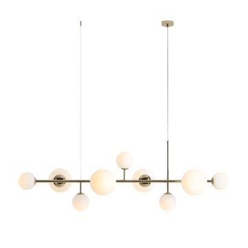 Aldex DIONE 9 GOLD 1092N30 lampa wisząca 5x10W/E14 + 4x15W/E27
