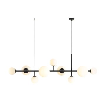 Aldex DIONE 9 BLACK 1092N1 lampa wisząca 9x40W/60W/E14/E27  IP20