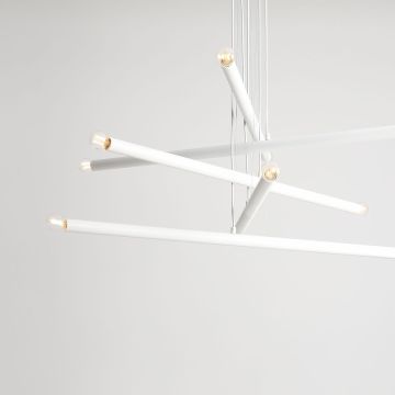 Aldex TUBO 1072M lampa wisząca 10x40W/E14  