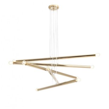 Aldex TUBO 1072M30 lampa wisząca 8x40W/E14 