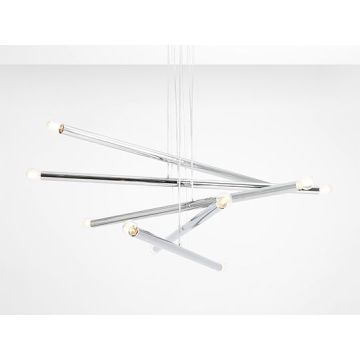 Aldex TUBO 1072M4 lampa wisząca 10x40W/E14  