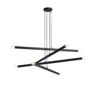 Aldex TUBO 1072P1 lampa wisząca 8x40W/E14 