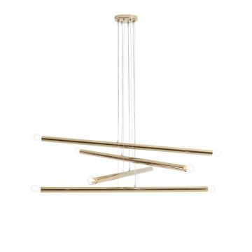 Aldex TUBO 1072P30 lampa wisząca 8x10W/E14 IP20