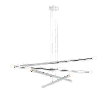 Aldex TUBO 1072P4 lampa wisząca 8x40W/E14  