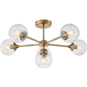 Endon Allegra 103171 lampa sufitowa 6x7w/e14   ip20