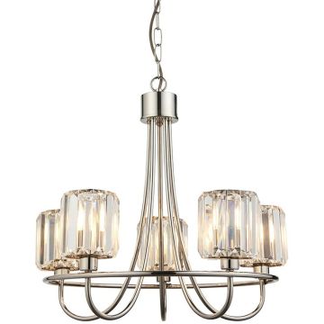 Endon Berenice 104108 żyrandol 5x6w/e14   ip20