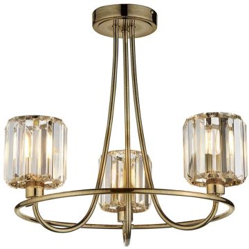 Endon Berenice 107801 żyrandol 3x6w/e14   ip20