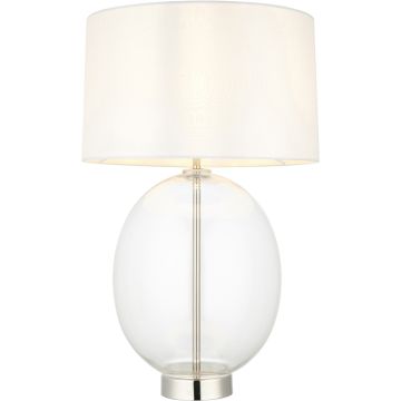 Endon Kelda Oval 102675 lampka stołowa 1x10w/e27   ip20