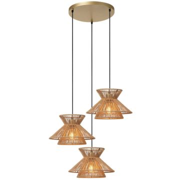 Lucide TASMAN 10420/03/72 lampa wisząca 3x60w/e27   ip20