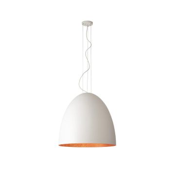 Nowodvorski EGG WHITE/COPPER XL 10325 lampa wisząca 7x40W/E27 IP20