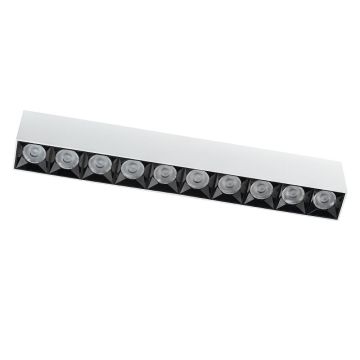 Nowodvorski MIDI LED 10053 downlight natynkowy 10x40W/LED 4000K 3500lm 36° IP20