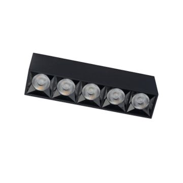 Nowodvorski MIDI LED 10058 downlight natynkowy 5x20W/LED 4000K 1700lm 36° IP20