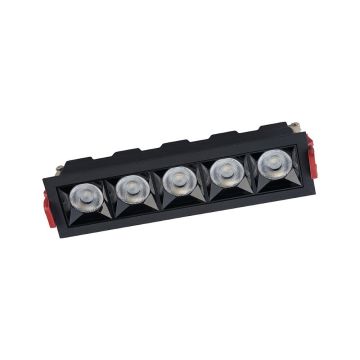 Nowodvorski MIDI LED RECESSED 10062 downlight wpuszczany 5x20W/LED 3000K 1800lm 36° IP20