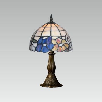 Prezent TIFFANY IX. 107 lampka stołowa 1x40W/E14 IP20