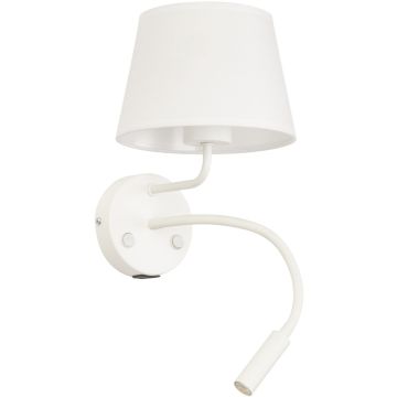 TK Lighting MAJA 10204 kinkiet 1x15W/E27+1x8W/G9 IP20