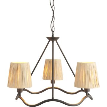 Endon Wriggle 114212 żyrandol 3x6w/e14   ip20