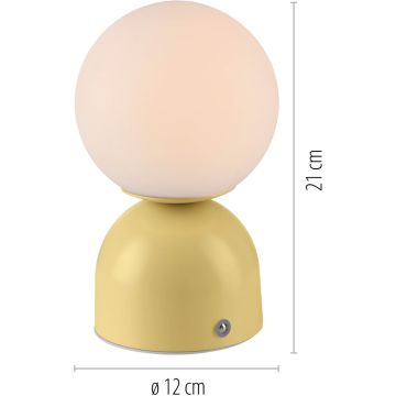 Paul Neuhaus RUDI 19218-81 lampka stołowa 1x1,2W/LED 90lm 3000-6000k ip20
