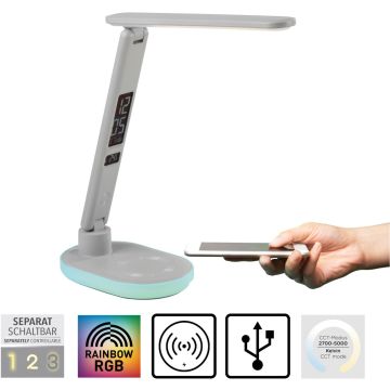 Paul Neuhaus TINA 11018-16 lampka stołowa 2x9W/LED 420lm 2700-5000k ip20