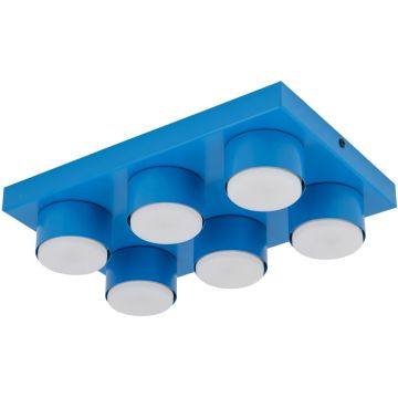 Tk Lighting BRIX 11285 lampa sufitowa 6x11W/gx53   IP20