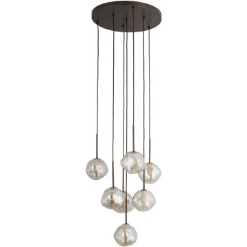 Tk Lighting LAVA 11328 lampa wisząca 7x8W/G9   IP20