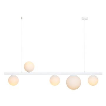 Aldex GARDA 5 1099F lampa wisząca 4x10W/E14+1x15W/E27   