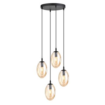 Emibig ASTRAL 1267/4PREM lampa wisząca 4x10W/E14 IP20