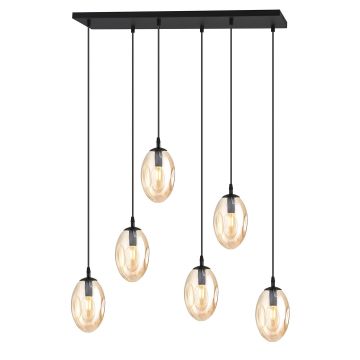 Emibig ASTRAL 1267/6 lampa wisząca 6x10W/E14 IP20