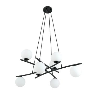 Emibig ESSA 1201/8 lampa wisząca 8x10W/E14 IP20