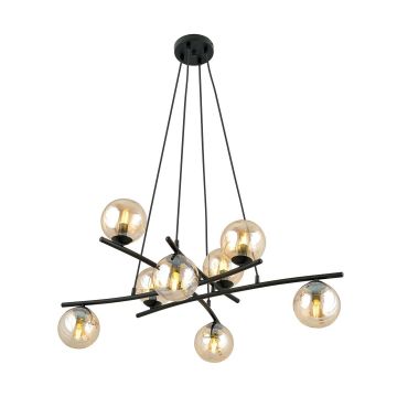 Emibig ESSA 1204/8 lampa wisząca 8x10W/E14 IP20