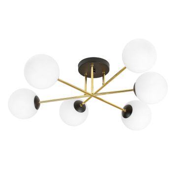 Emibig MAGNUM 1233/6 lampa sufitowa 6x10W/E14 IP20