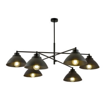 Emibig MAVERICK 1211/6 lampa sufitowa 6x15W/E27 IP20
