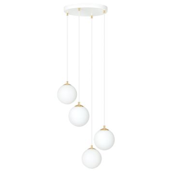 Emibig ROYAL 1244/4 lampa wisząca 4x10W/E14 IP20