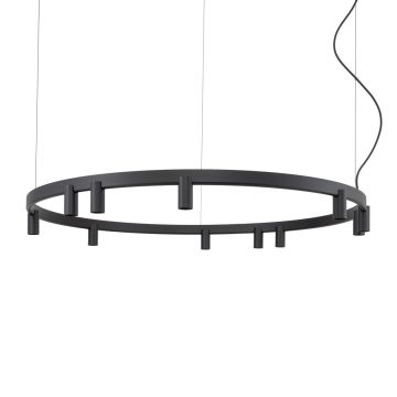 Nowodvorski FOURTY 12288 lampa wisząca 11x10W/GU10|6x9W/LED 710lm 3000K IP20
