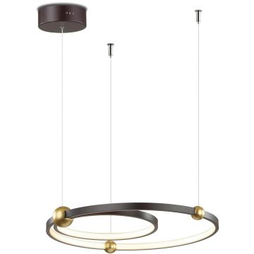 Altavola Design Aurora LA110/P_50_3k_black lampa wisząca 2x49W/LED 2940lm 3000K IP20
