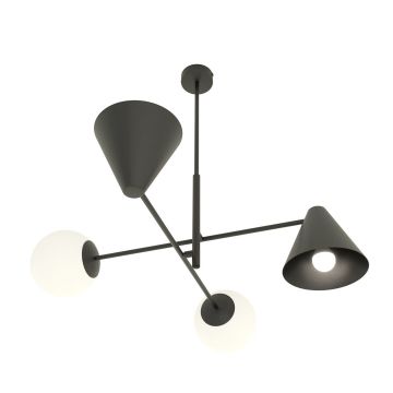 Emibig HERMES 1347/4 lampa sufitowa 4x10W/E14 IP20