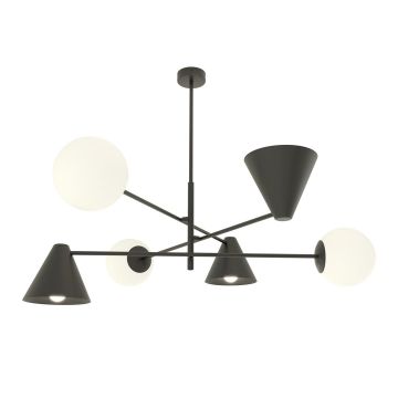 Emibig HERMES 1347/6 lampa sufitowa 6x10W/E14 IP20
