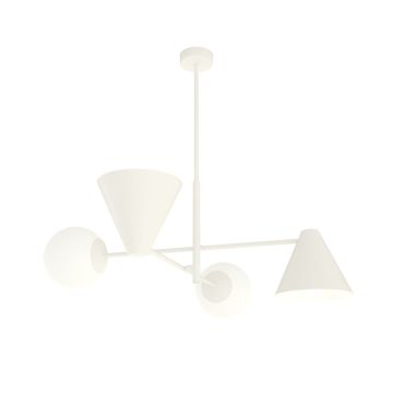 Emibig HERMES 1348/4 lampa sufitowa 4x10W/E14 IP20
