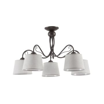 Jupiter KAMELIA 1366 lampa sufitowa 5x15W/E27 IP20