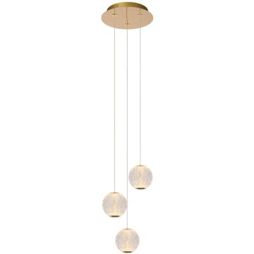Lucide CINTRA 13499/13/60 lampa wisząca 1x12.6w/led 150lm 2700k ip20