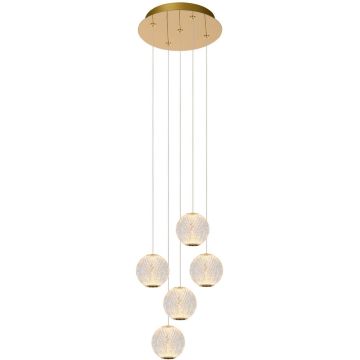 Lucide CINTRA 13499/22/60 lampa wisząca 1x21w/led 1300lm 2700k ip20