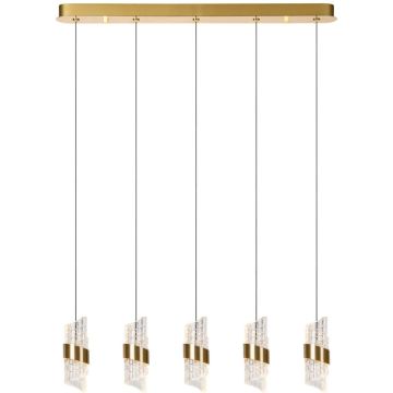 Lucide KLIGANDE 13496/35/02 lampa wisząca 5x7w/led 720lm 2700k ip20