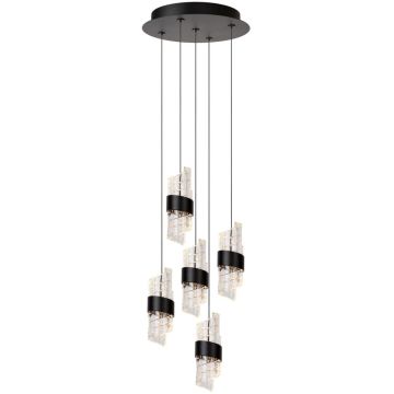 Lucide KLIGANDE 13496/36/30 lampa wisząca 5x7w/led 720lm 2700k ip20