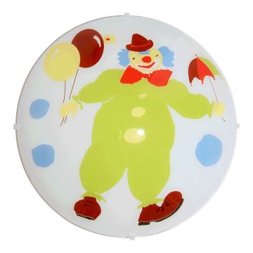 Prezent CLOWN 1366 plafon ścienno-sufitowy 2x60W/E27 IP20