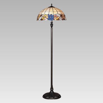 Prezent TIFFANY IX. 145 lampa podłogowa 2x60W/E27 IP20