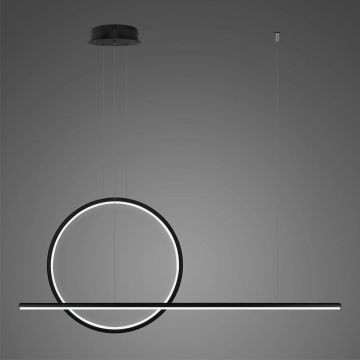 Altavola Design Linea No.2 LA087/PX100_40_3k_black lampa wisząca 2x30W/LED 1800lm 3000K IP44