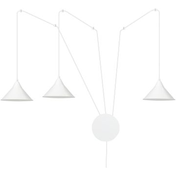 Emibig ABRAMO 3 WHITE 159/3 lampa wisząca 3x15W/E27 IP20
