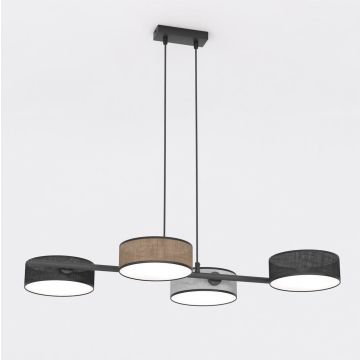 Emibig DRUMZ 1566/4 lampa wisząca 4x10W/E14 IP20