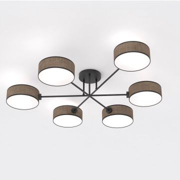 Emibig MAGA 1569/6 lampa sufitowa 6x10W/E14 IP20