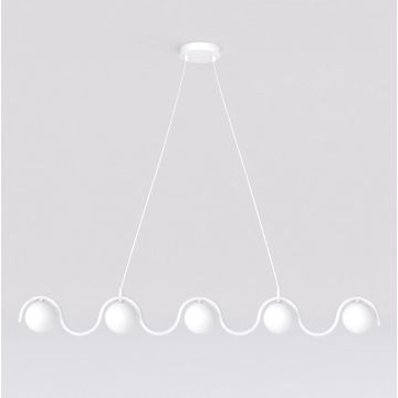 Emibig SINUS 1583/5 lampa wisząca 5x8W/G9 IP20