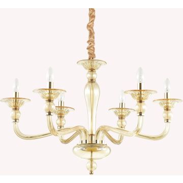 Ideal Lux DANIELI 159942 żyrandol 6x40W/E14   ip20
